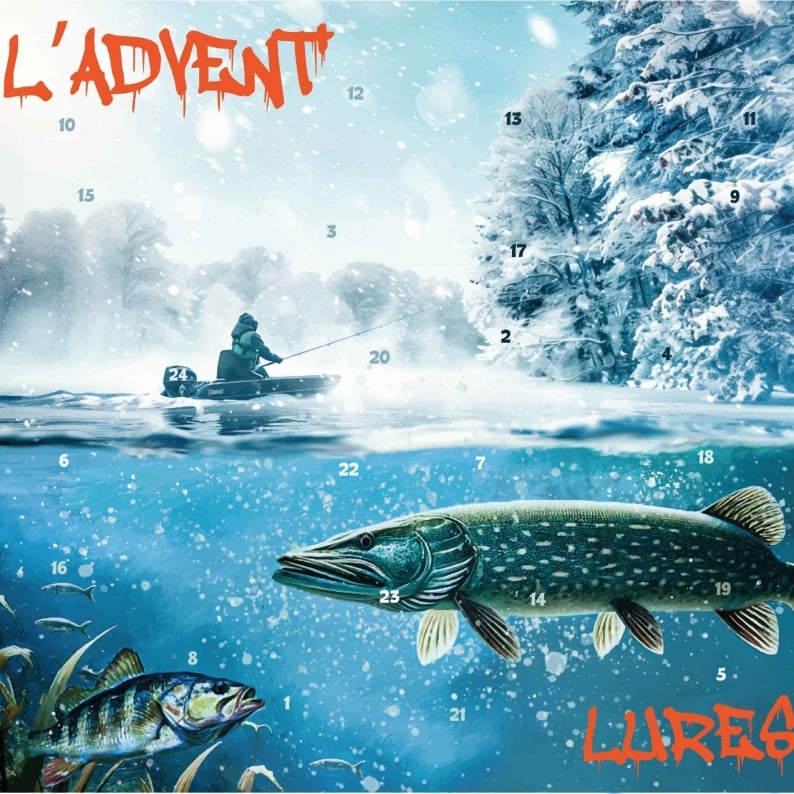 24 dagar med fisköverraskningar – den ultimata julklappen för fiskare