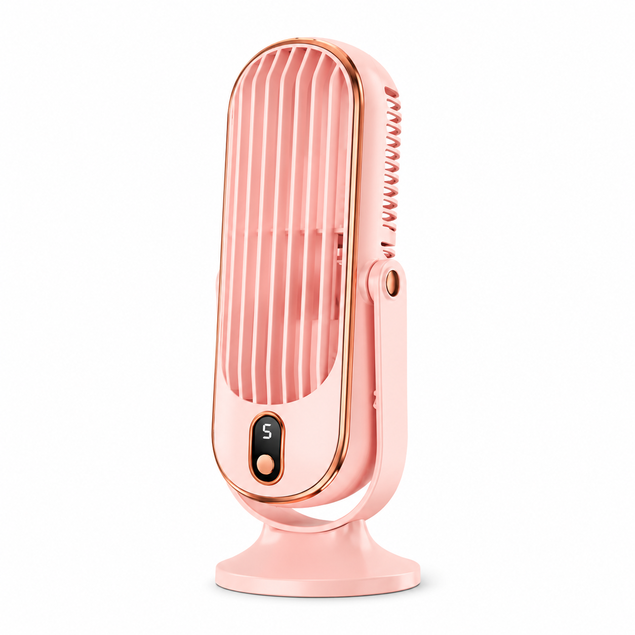 AeroLux Elite Køleventilator | Dobbelt Motor, 720° Rotation, Genopladelig via USB & Ultra Stille for Ultimativ Komfort Overalt