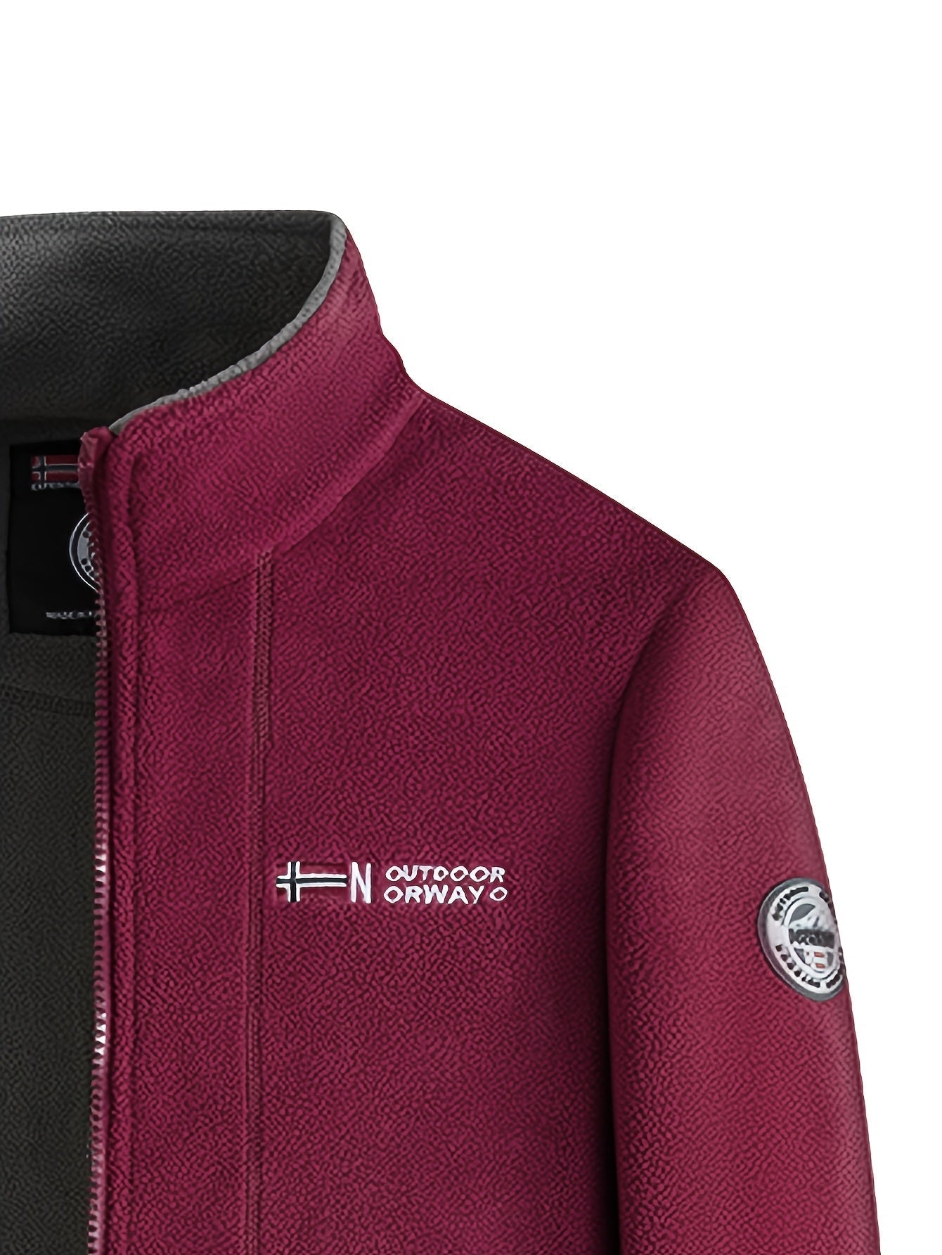 Julius Veste Polaire Outdoor Mand – Blød, Varm & Let med Beskyttende Krave