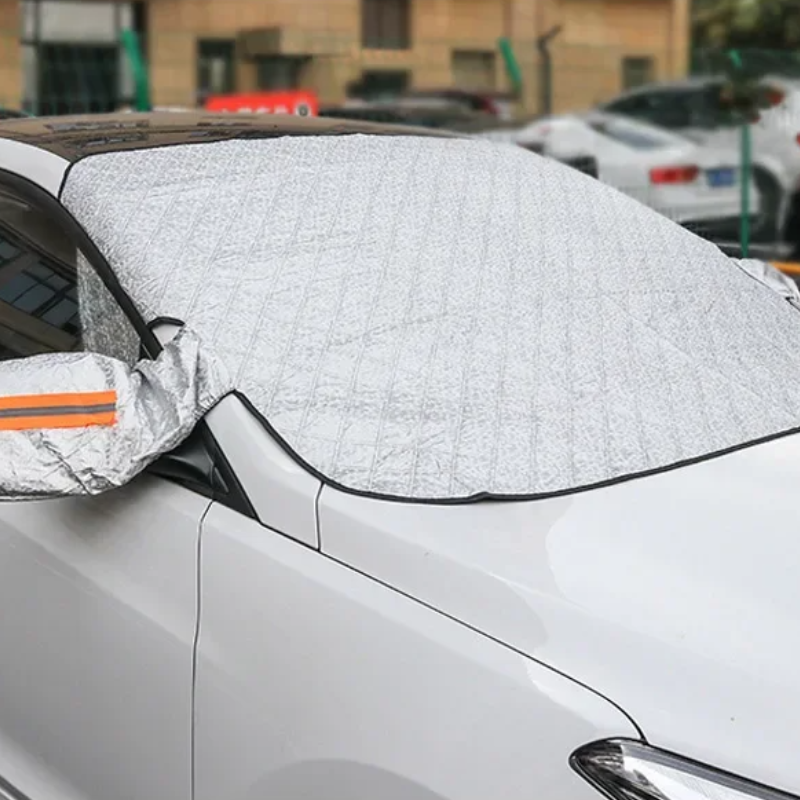 AllWeather Shield – Magnetisk Forrude Beskyttelsesbetræk til Bil, Anti-Frost & UV