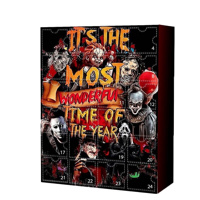 Skræmmende Adventskalender | kalender med horrorfilmkarakterer