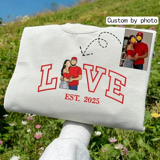 LoveSweater | Jullie Liefde Borduurwerk Draagbare Mode voor Elke Dag