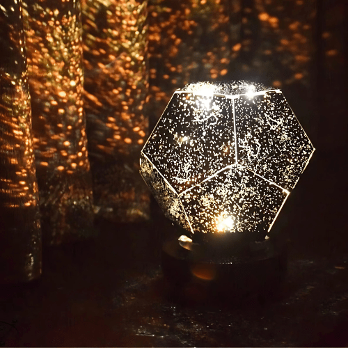 A+ GalaxyStjerner - Stjernehimmel Projektor Lampe - Kreativ & Justerbar Stemningsbelysning