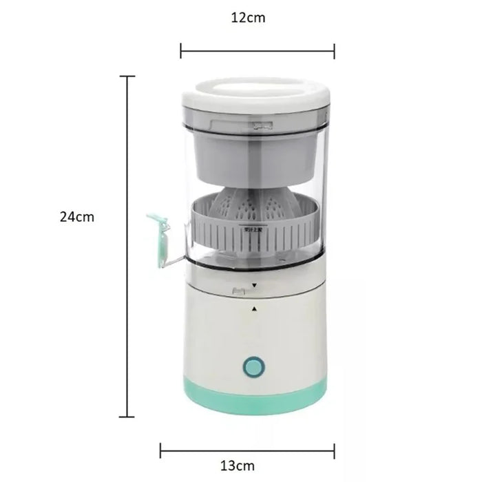 QuickJuice Saftcentrifuge | Genopladelig Bærbar Elektrisk Saftcentrifuge-zarada.dk