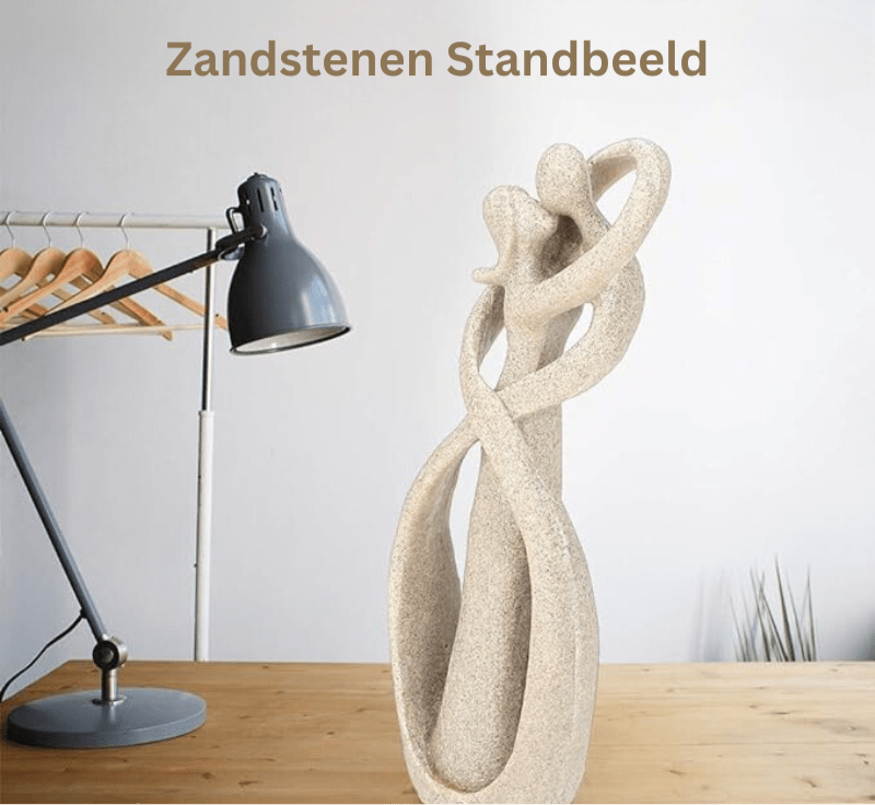 Abstrakt Skulptur Tidløs Kærlighed