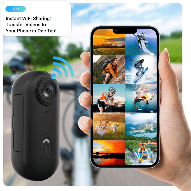 Actionkamera til Ekstremsport 4K