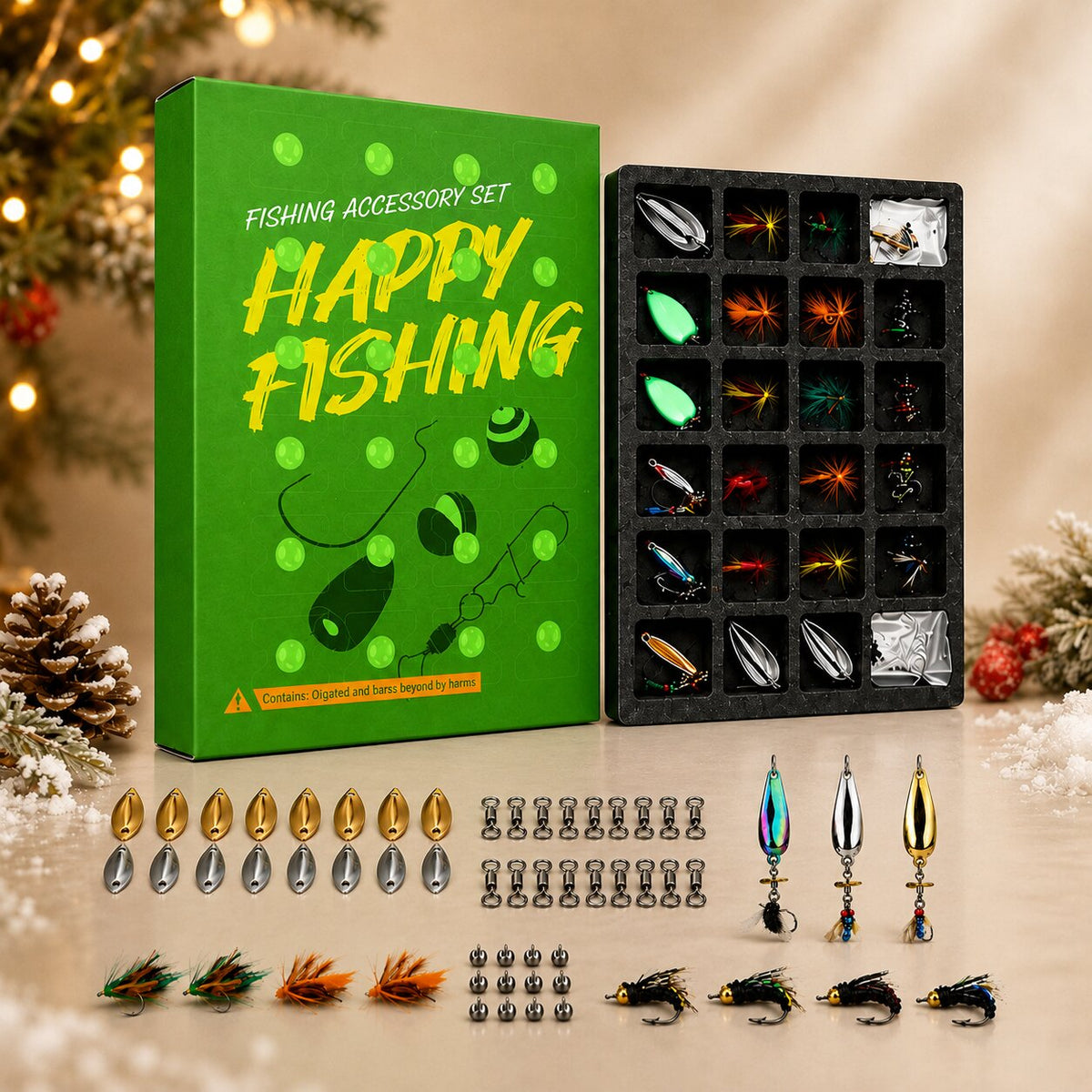 Fishing Advent Calendar 2026 – 24 Days Filled with Bait & Fishing Accessories