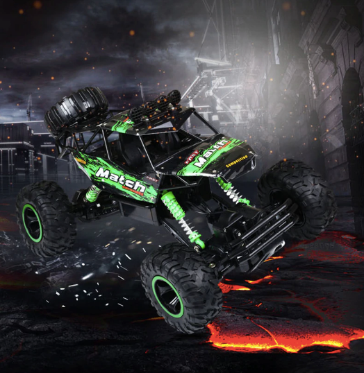 Fjernbetjent Bil 4x4 Rock Crawler Monster Truck
