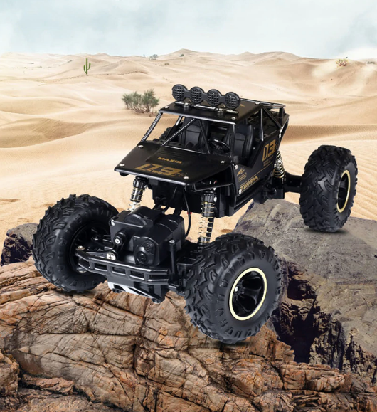 Fjernbetjent Bil 4x4 Rock Crawler Monster Truck