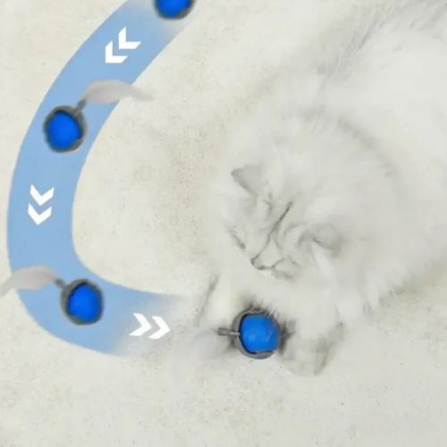 PurrPlay Interaktive Rullende Bold | Smart sjov for dine pelsede venner-zarada.dk