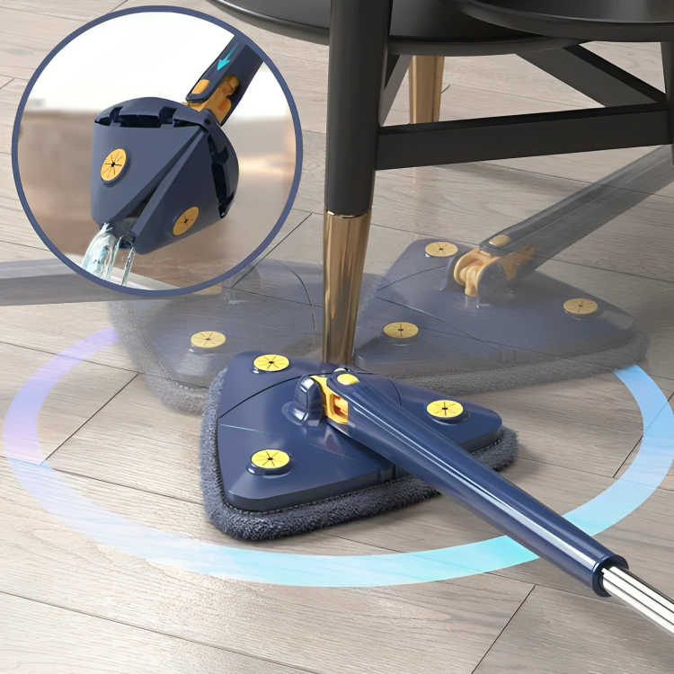 Alsidig 360-graders Moppe Trekantet Design