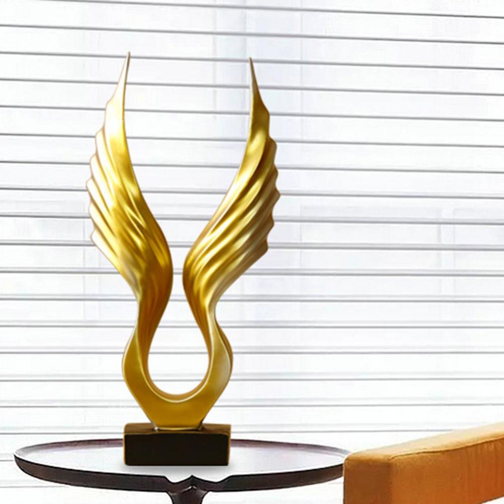 Angel Wing Skulptur til Boligdekoration