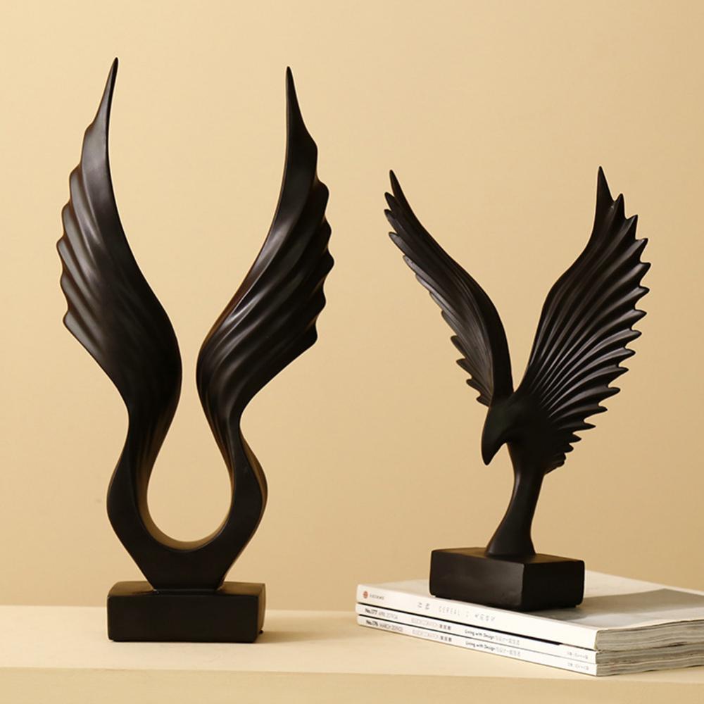 Angel Wing Skulptur til Boligdekoration