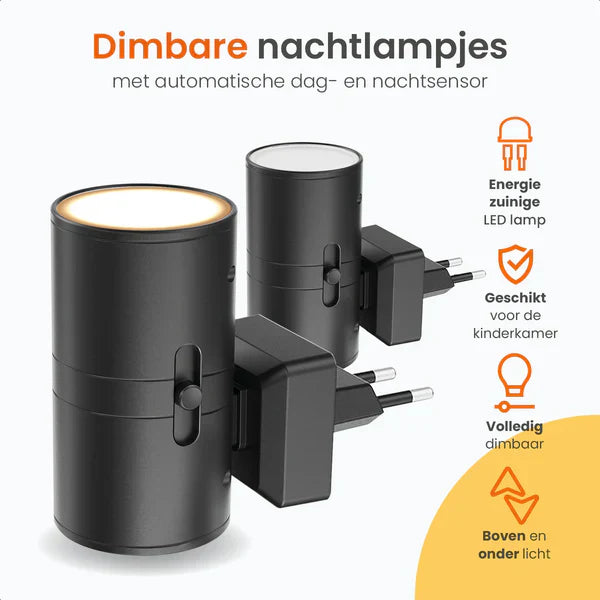 LuxeGlow Elegant Dimmable Nattelys | Skab den perfekte atmosfære med dæmpbart lys-zarada.dk