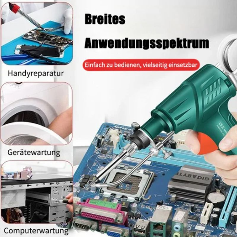 Automatisk Loddekolbe med Enhåndsbetjening