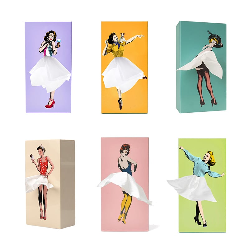 Ava - Kreativt Design Unik Tissue Cover