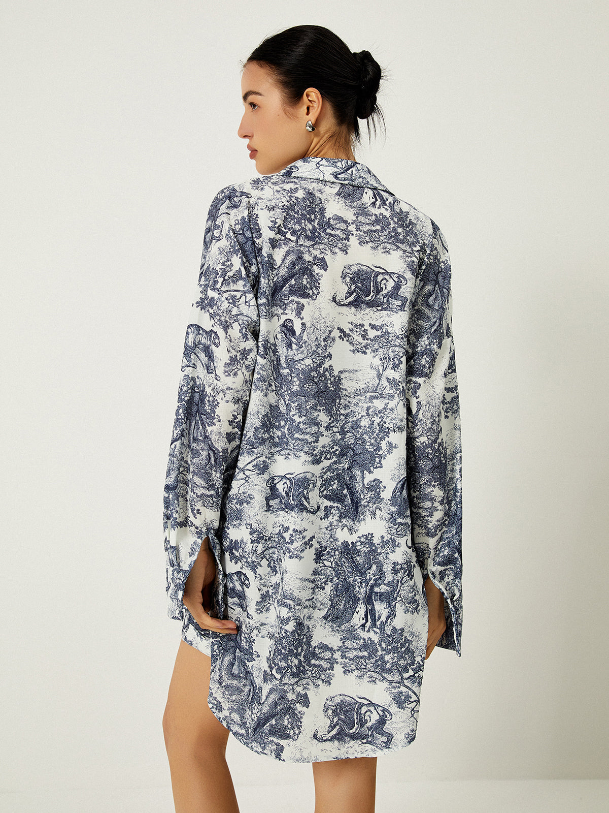 Blomsterprint Tre-delt Shorts Sæt