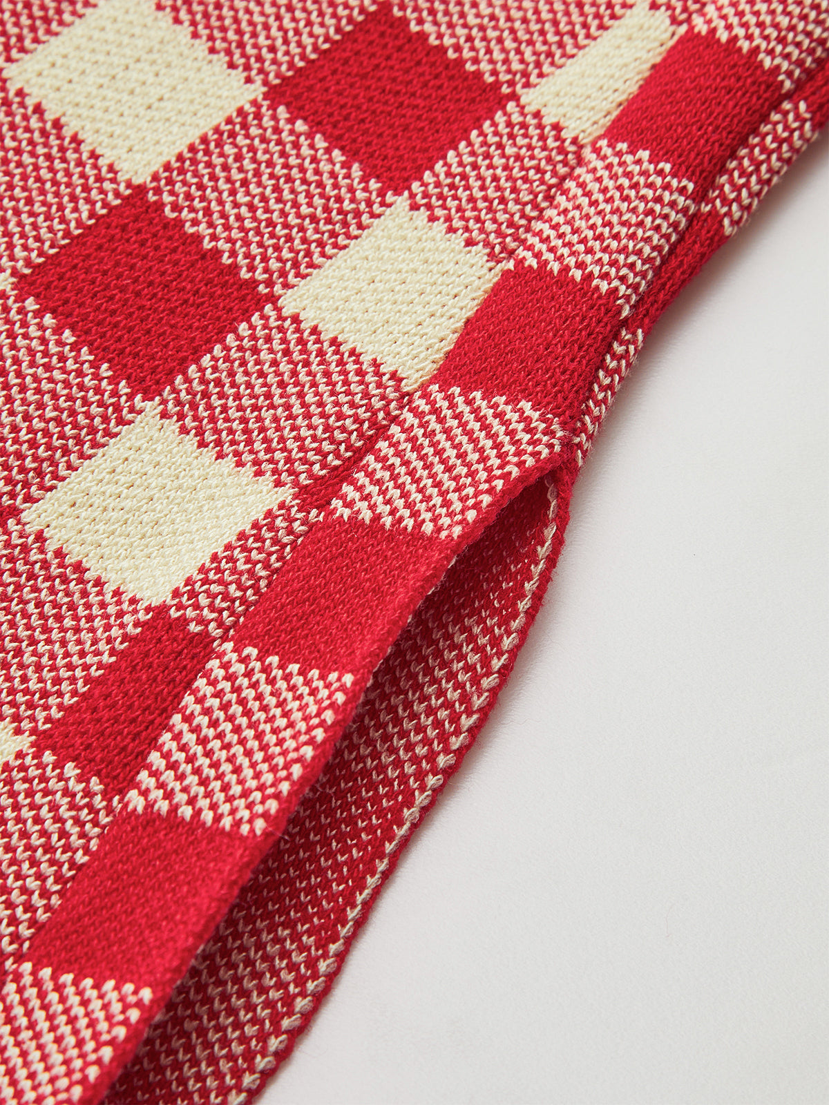 Gingham Print Bukser Sæt