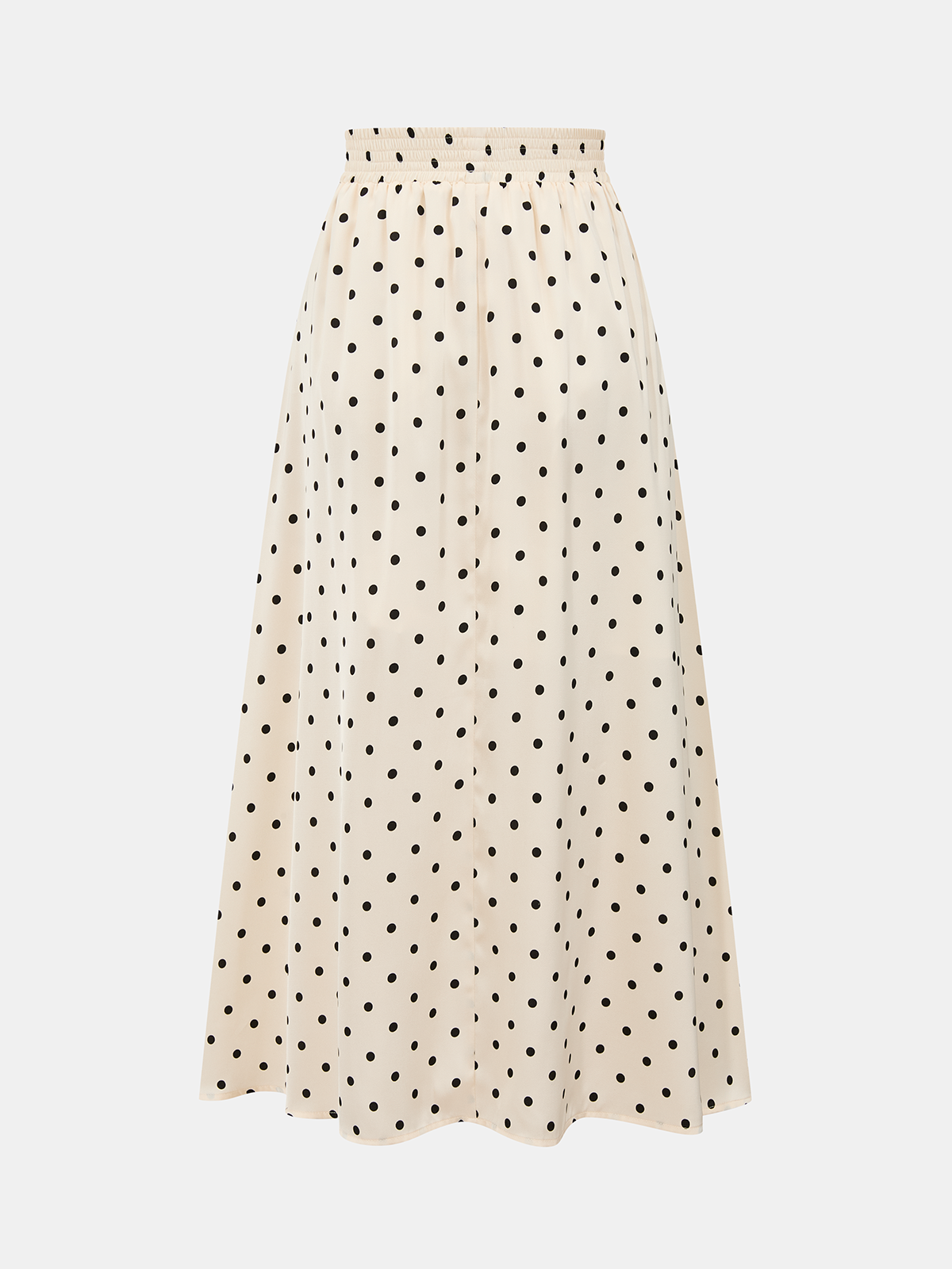 Polka Dot Ærmeløs Top & Maxi Skirt Sæt