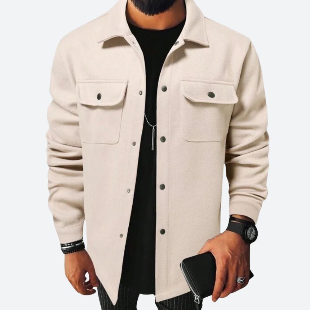 Jason Herre Vest – Varm & Casual Ærmeløs Jakke med Tidløst Design