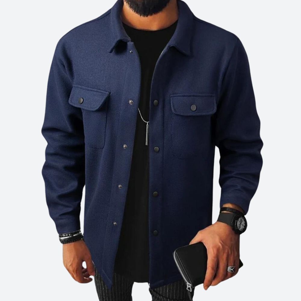 Jason Herre Vest – Varm & Casual Ærmeløs Jakke med Tidløst Design