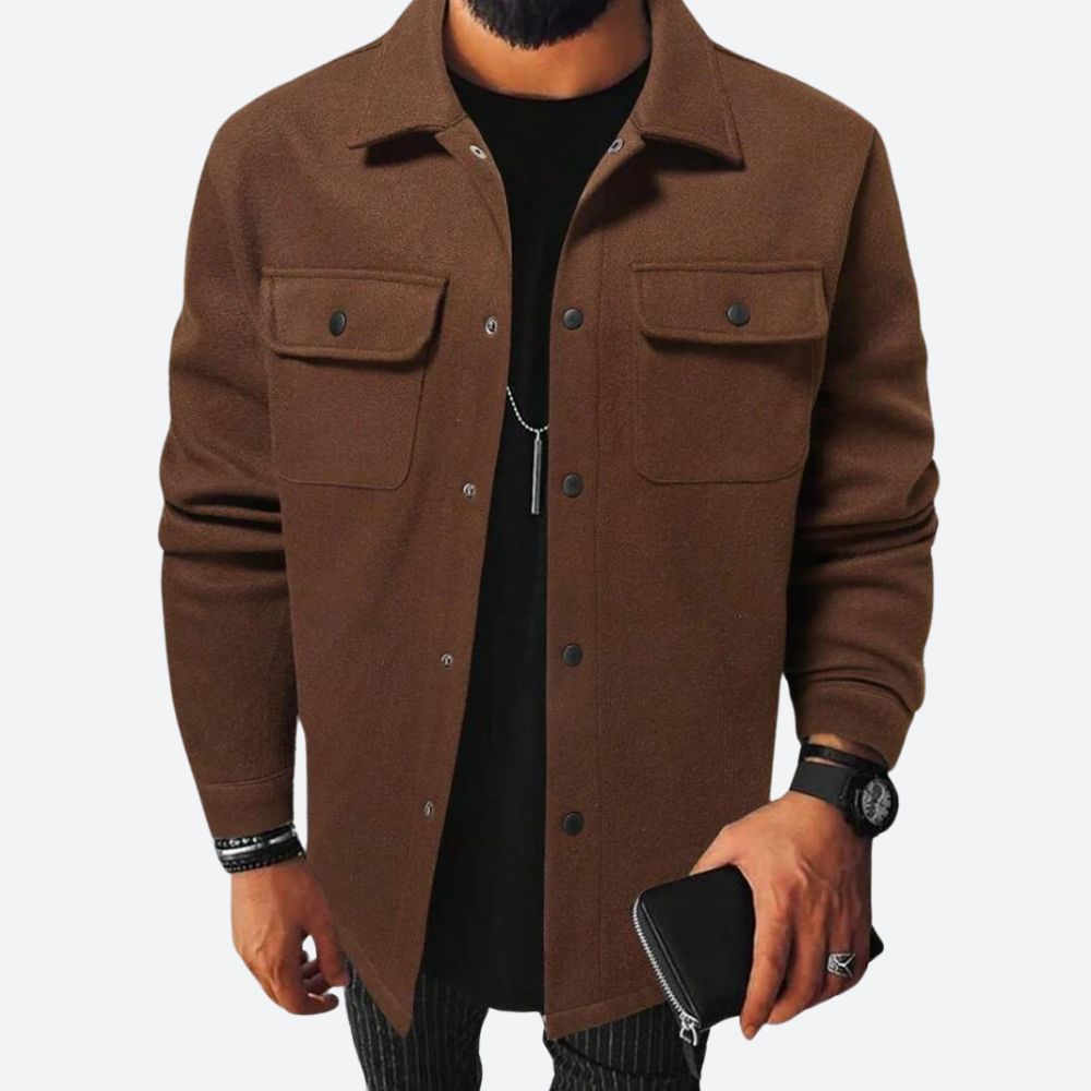 Jason Herre Vest – Varm & Casual Ærmeløs Jakke med Tidløst Design