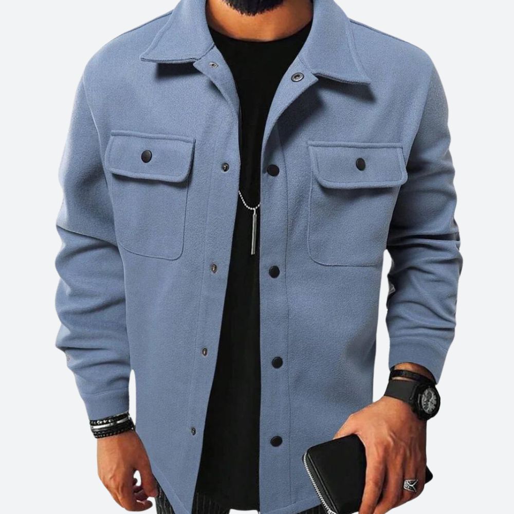 Jason Herre Vest – Varm & Casual Ærmeløs Jakke med Tidløst Design