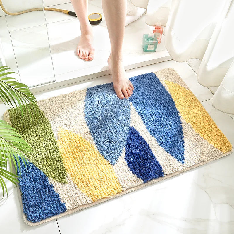 Bademåtte med Anti-Slip Design og Hurtig Tørring