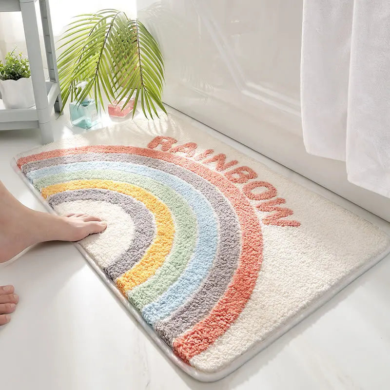 Bademåtte med Anti-Slip Design og Hurtig Tørring