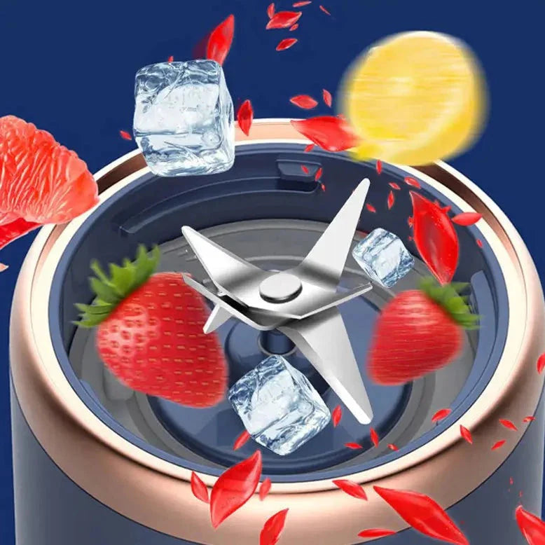 Bærbar 6 knive Juicer