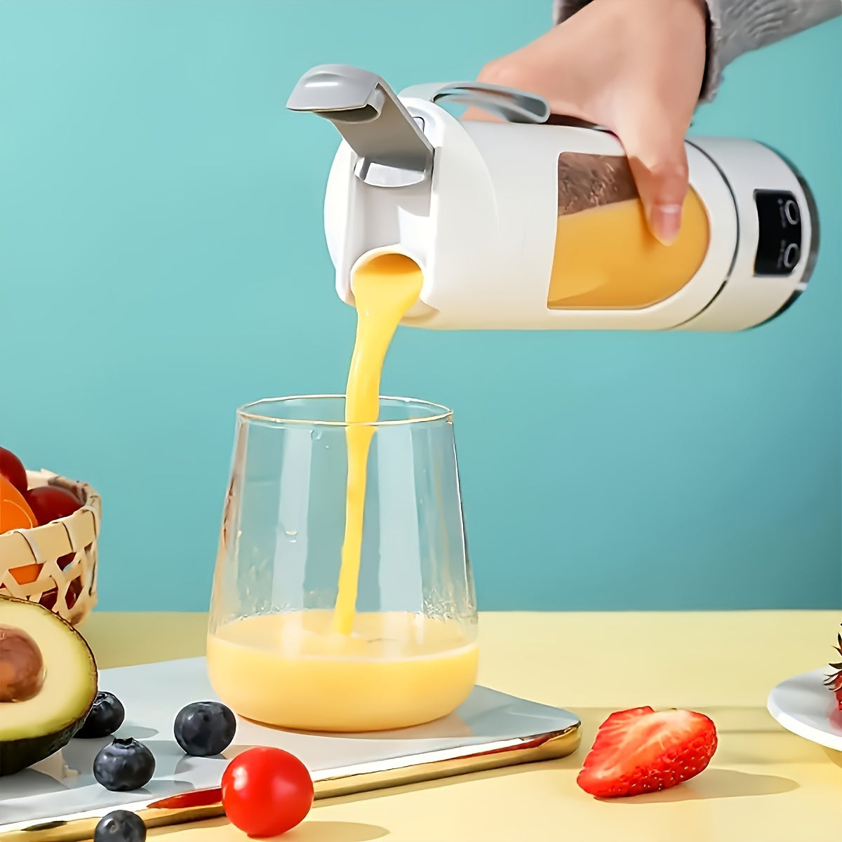 Bærbar Blender til Smoothies og Milkshakes