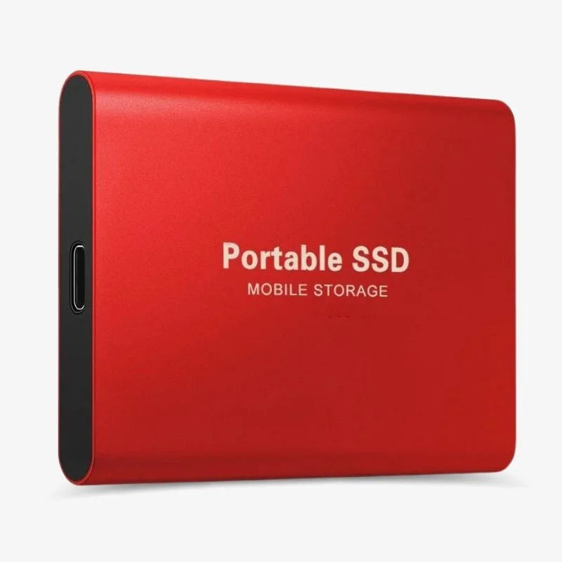 Bærbar Ekstern SSD Harddisk USB 3.1 Hurtig Dataoverførsel Kompakt Design