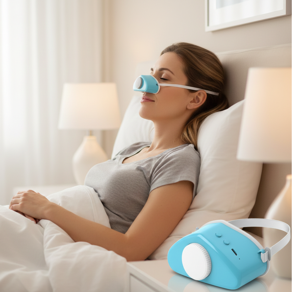 Bærbar Elektrisk Maske til Søvn