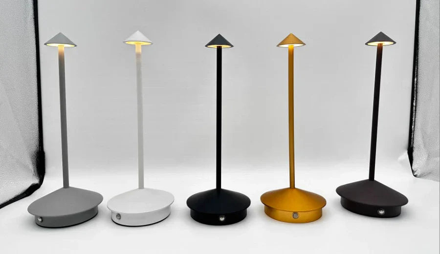 Bærbar LED-stemningslampe Minimalistisk Design