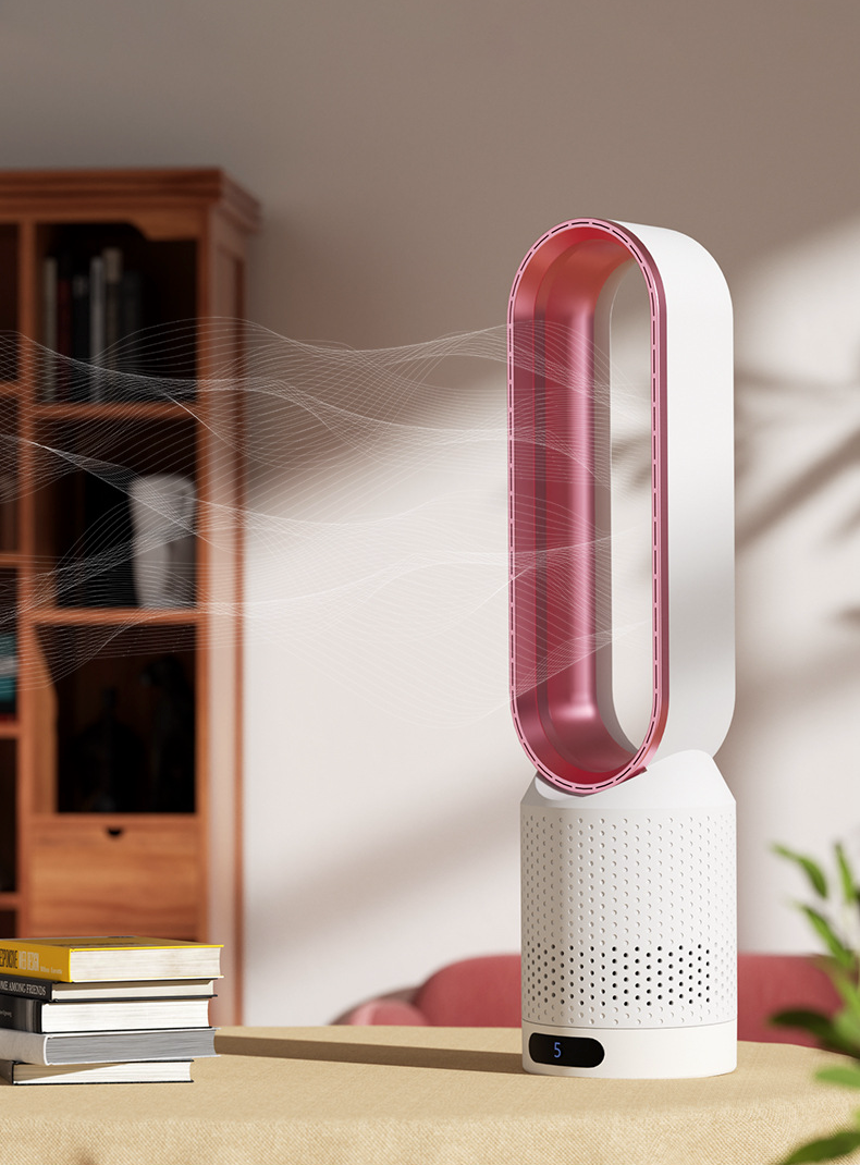Bærbar Luftkøler med Luftrenser og Oscillerende Ventilator