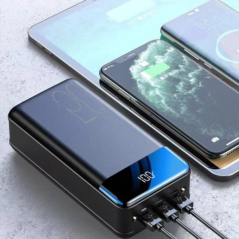 Bærbar Powerbank 100.000 mAh til Mobiltelefoner og Tablets