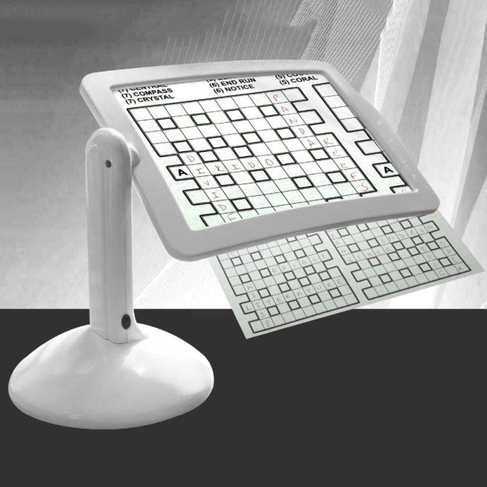 Bærbart Forstørrelsesglas med LED Lys