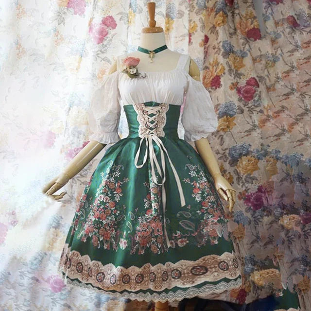 Betagende Oktoberfest Dirndl Kjole
