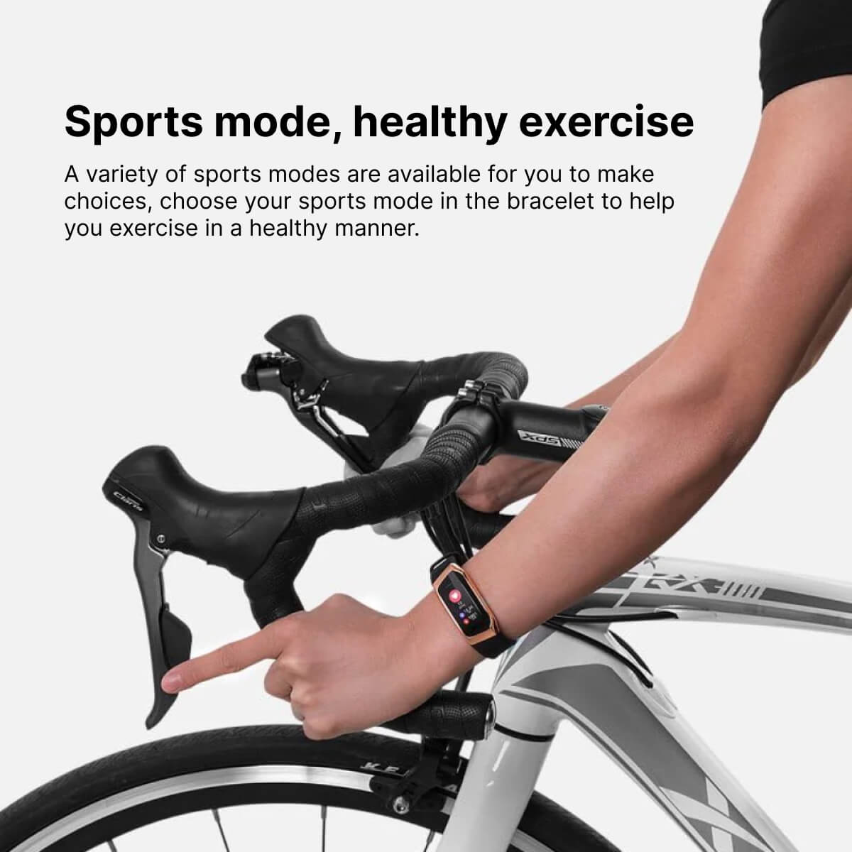 Blodtryks Smartwatch og Pulsmonitor