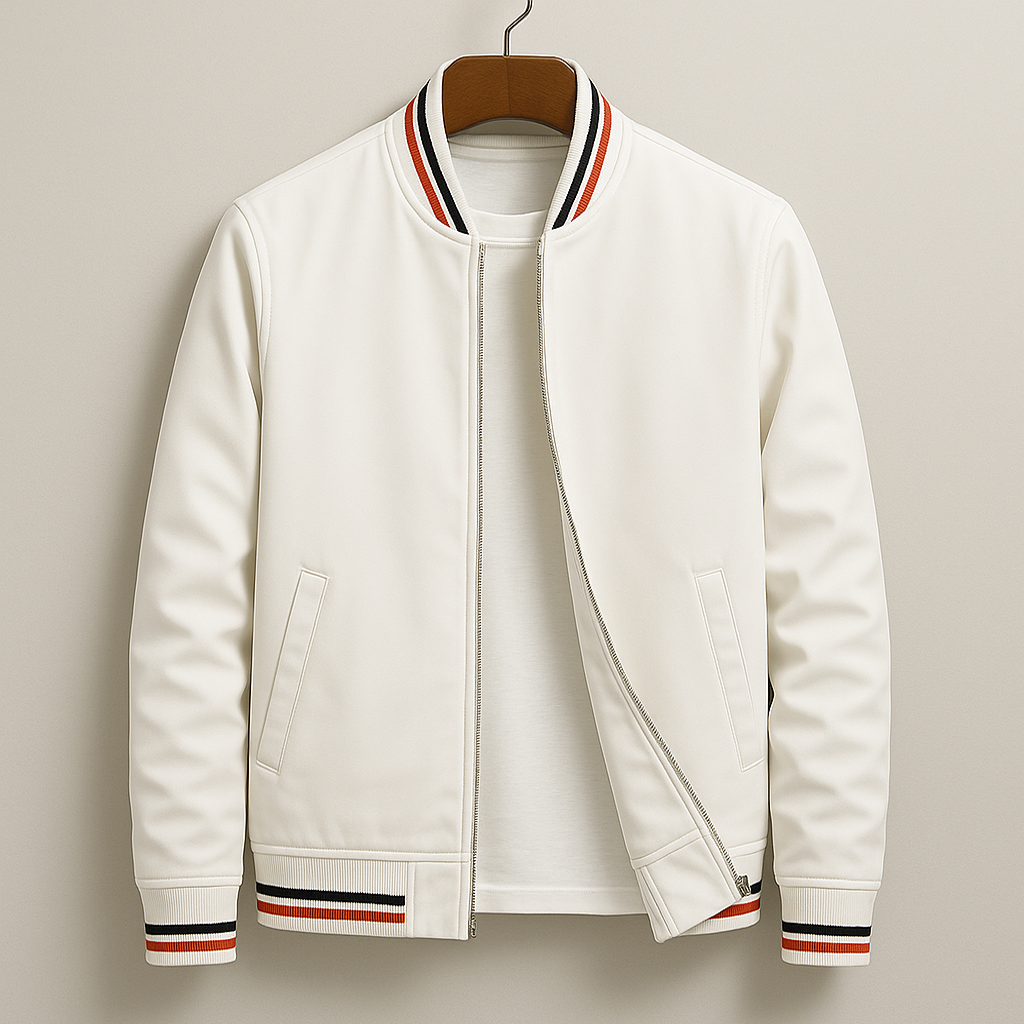 Bob Blouson Bomber Herre – Letvægts & Elegant Varsity Jakke med Moderne Stil
