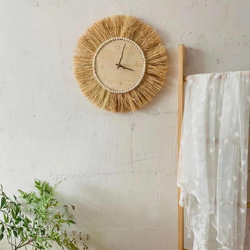 Boho Vægur Håndlavet Rustik Stil