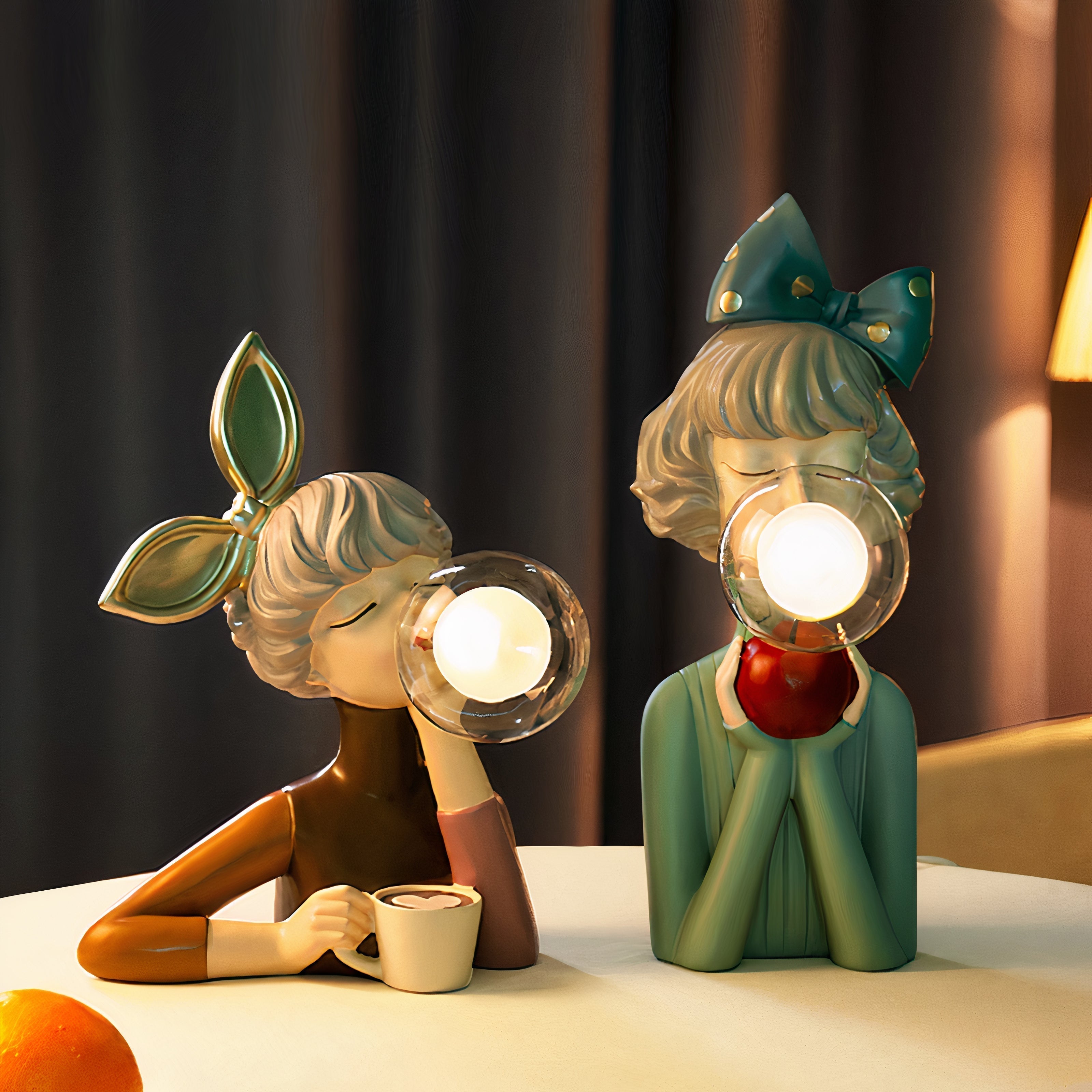 Bordlampe Håndlavet Kunstnerisk Design