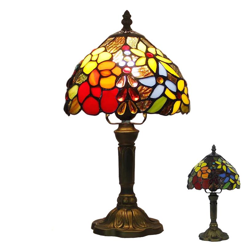 Bordlampe Med Justerbar Svanehals Og Farvespil