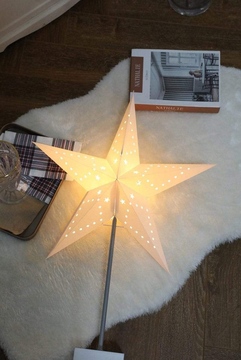 Bordlampe med Stjernedesign