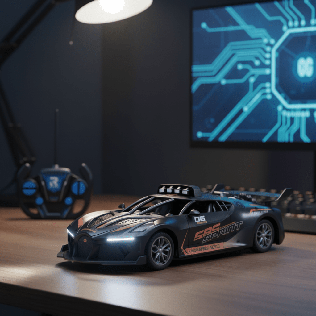 Børns 1:18 RC Driftbil med Robust Design
