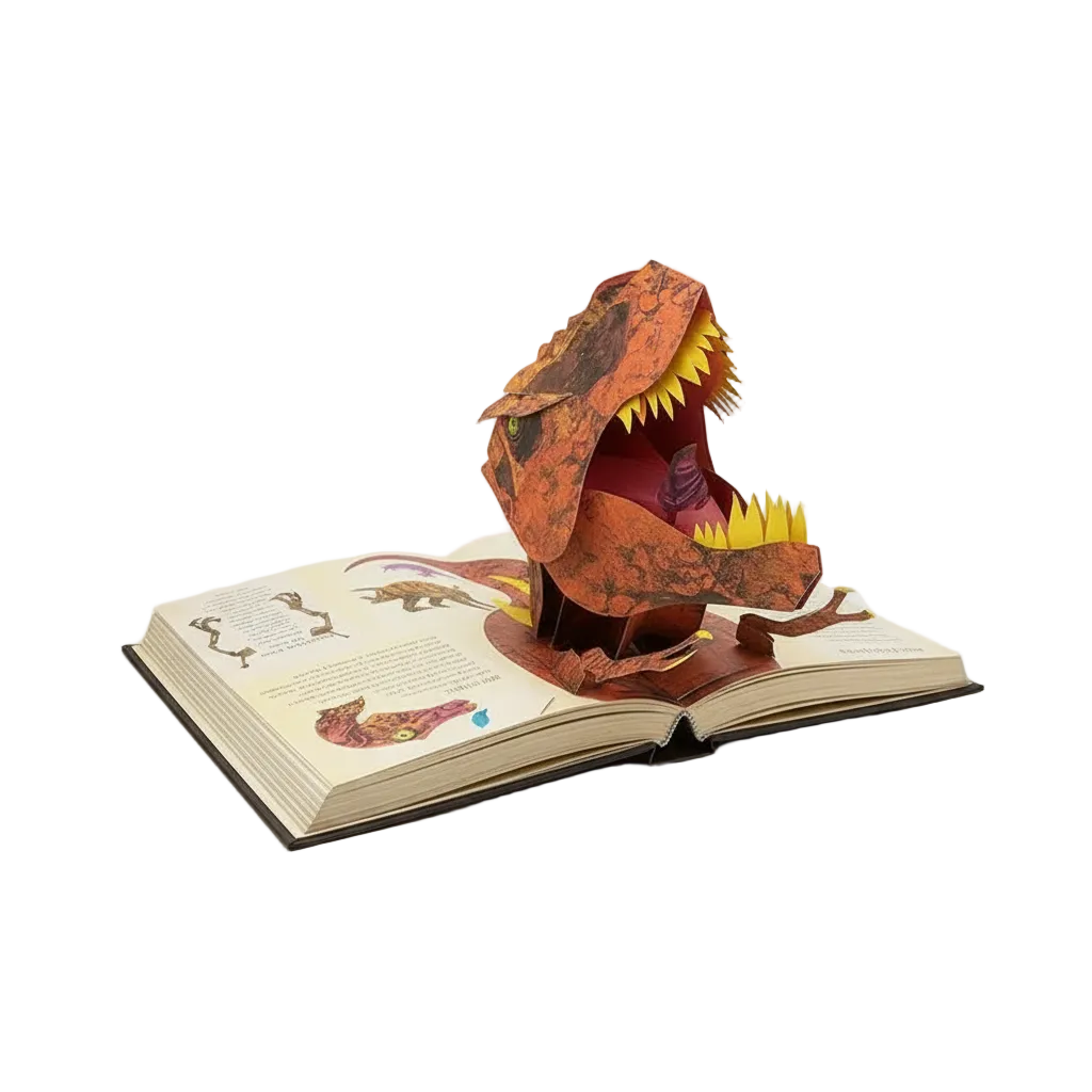 Børns 3D Pop-up Bog Dinosaurer Eventyr