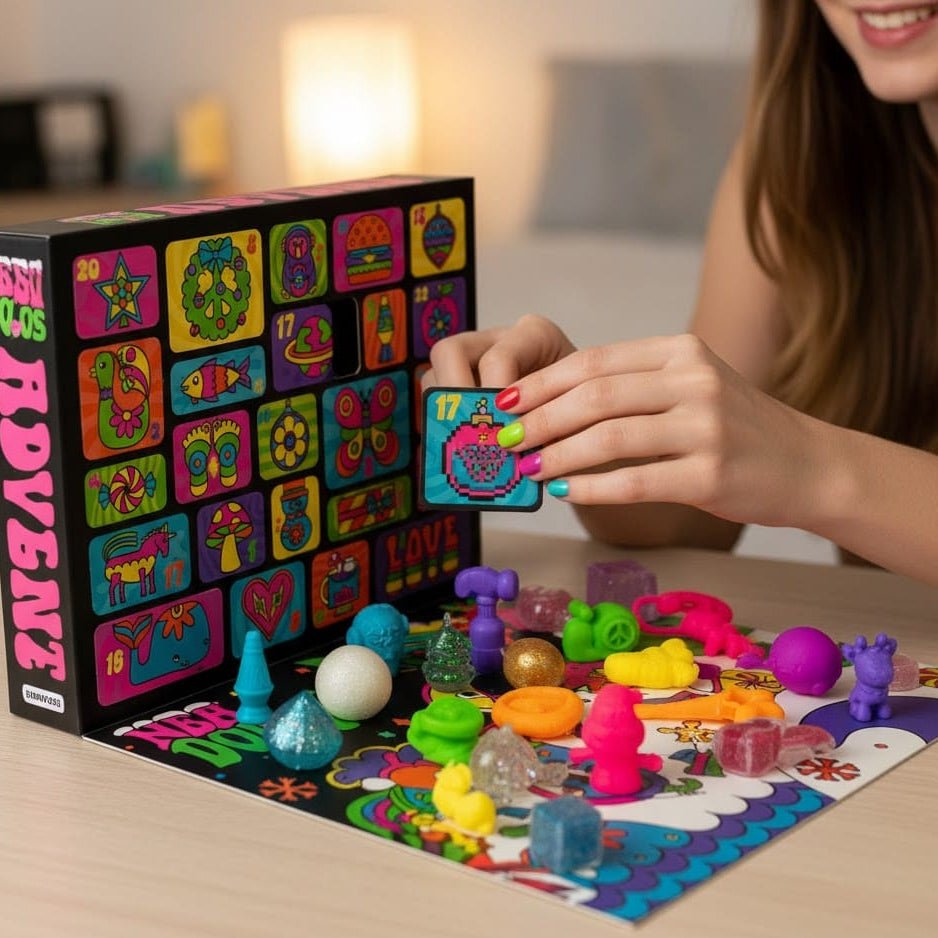 Børns Adventskalender med Fidget Legetøj - 24 Daglige Overraskelser