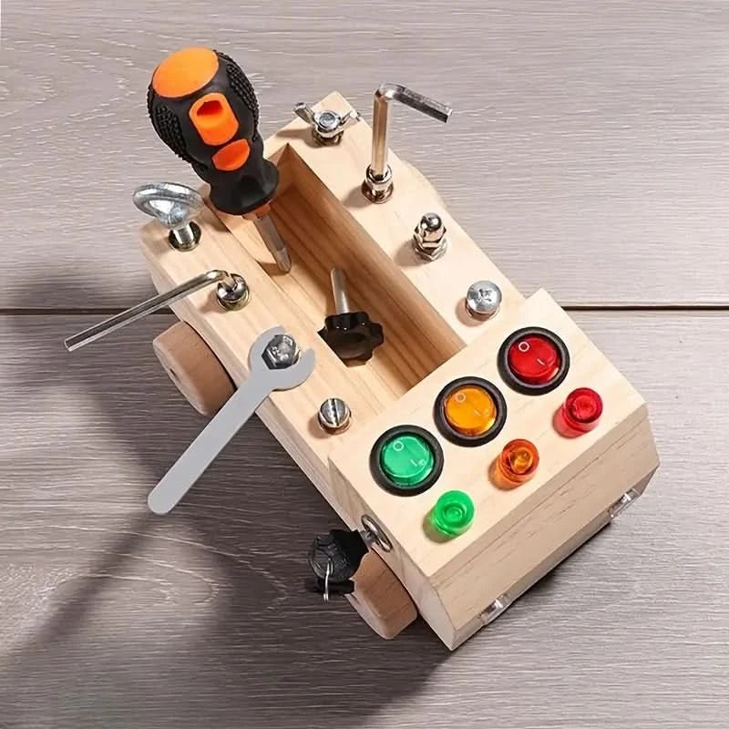 Børns Interaktive Læringslegetøj Busy Board