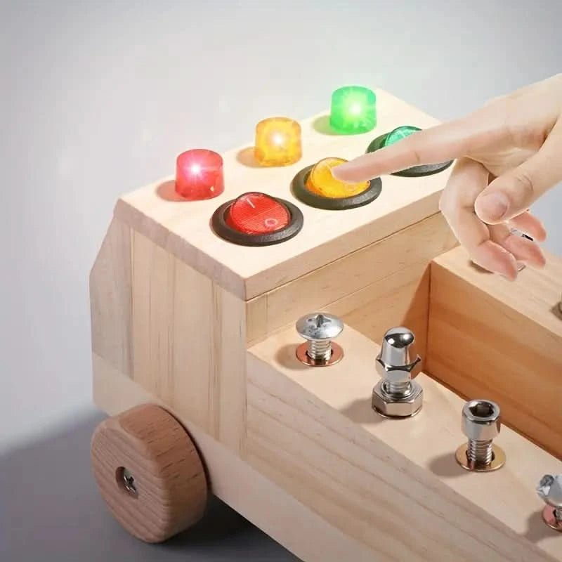 Børns Interaktive Læringslegetøj Busy Board