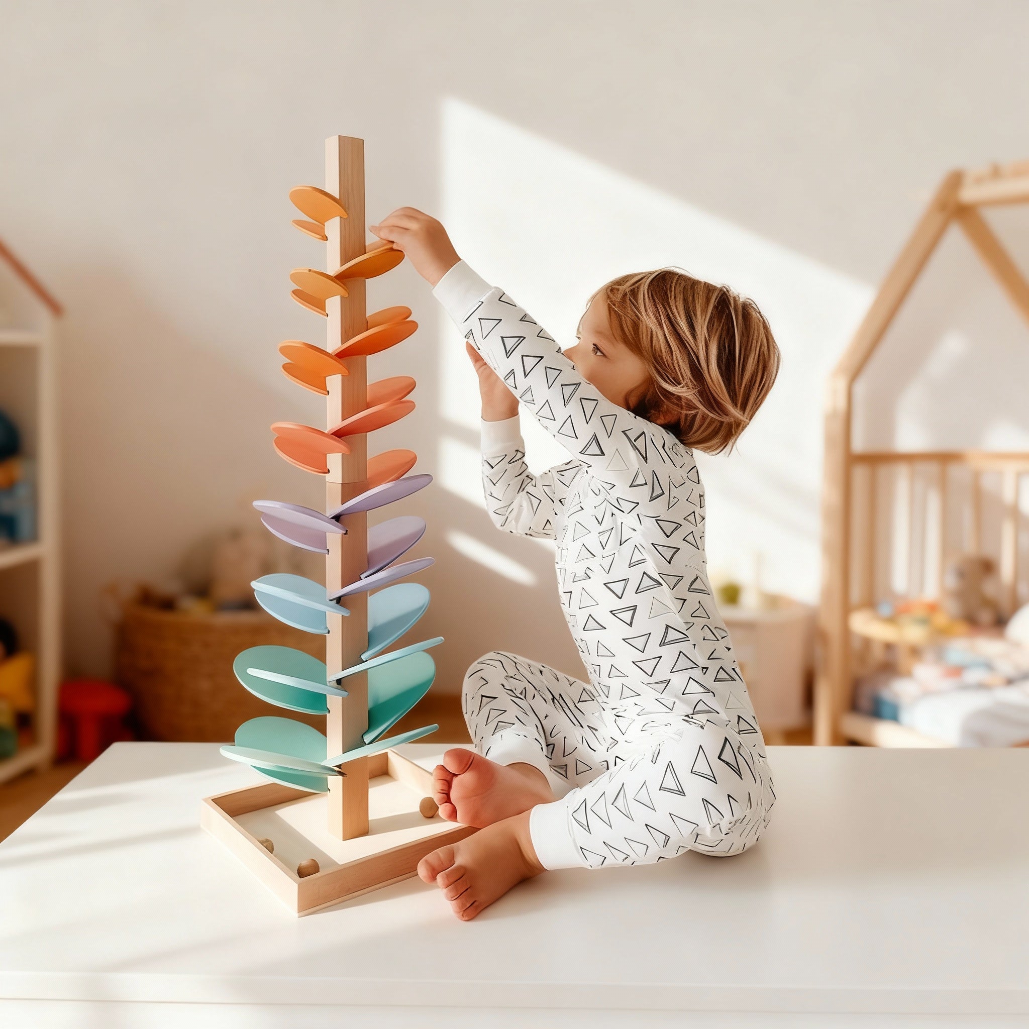 Børns Interaktive Marble Tower